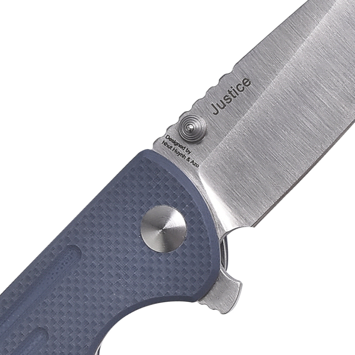 Kizer Justice G10 Demin blue V4543N1 (3.8" Sanding)