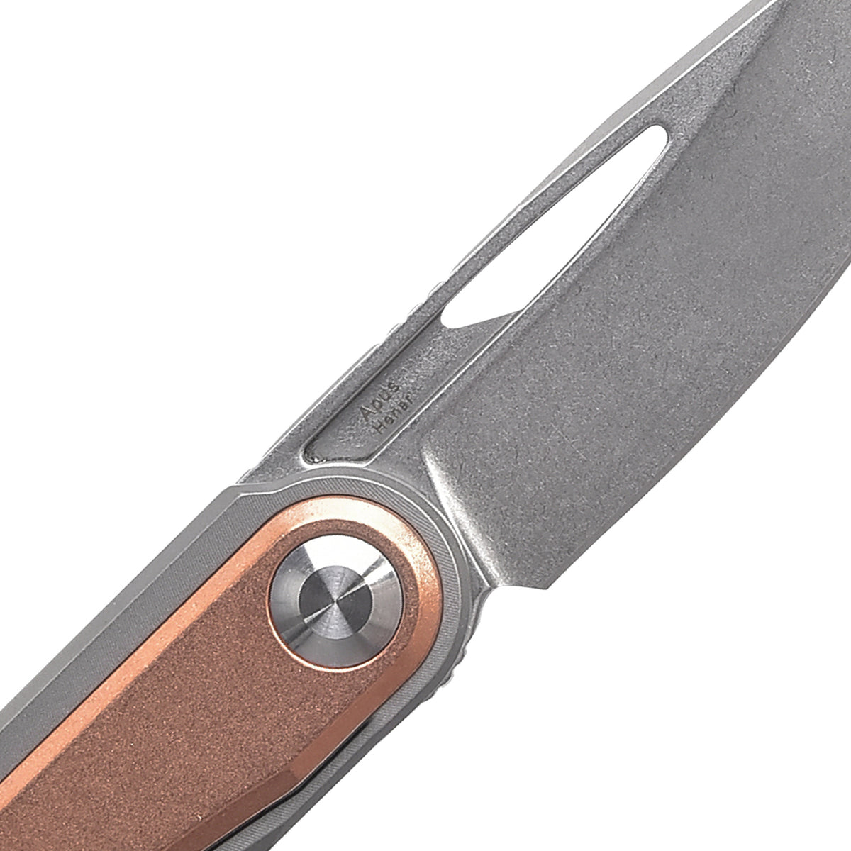 Kizer Apus Copper Orange Ki3554A2 (3.03" Stonewash)