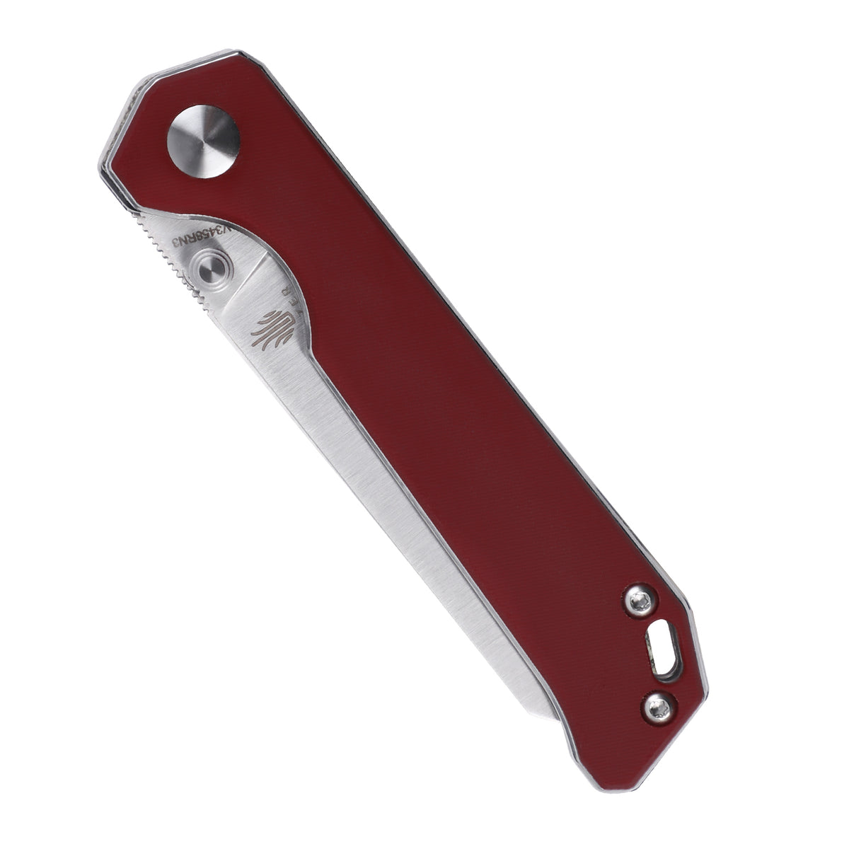 Kizer Begleiter® Mini Micarta Red V3458RN3 (2.87" Satin)