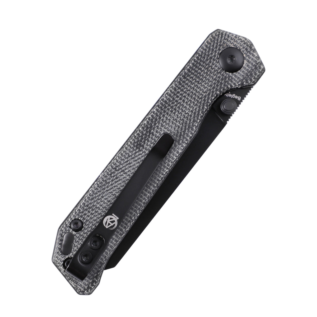 Kizer Begleiter® Mini Micarta Black V3458RN2 (2.87" Black)