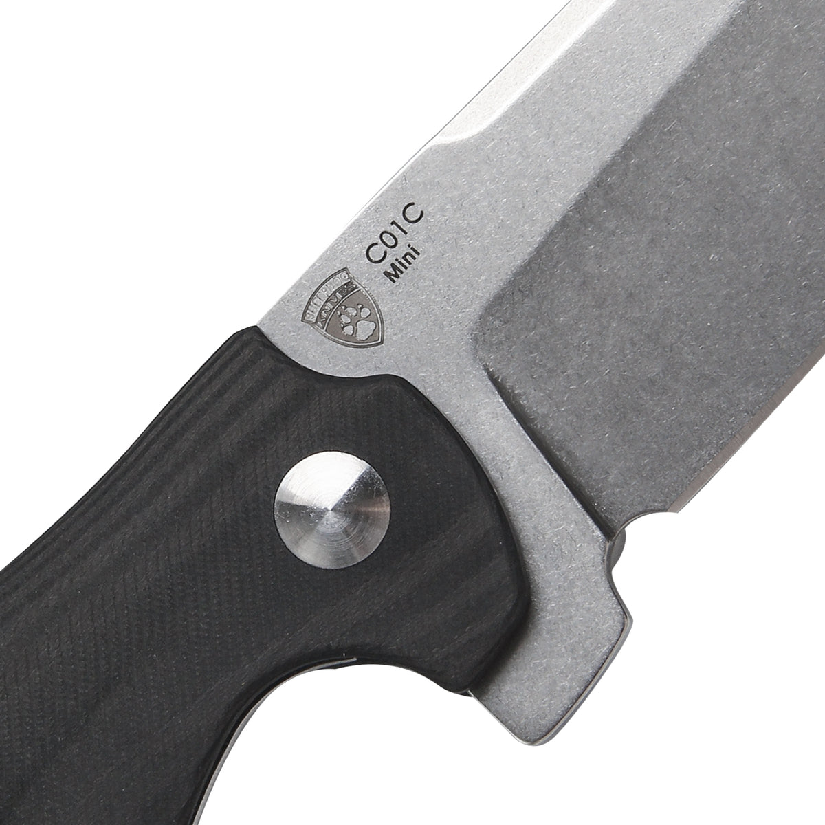 Kizer C01c Mini Sheepdog Carbon Fiber Black Ki3488A4 (2.6" Stonewash)