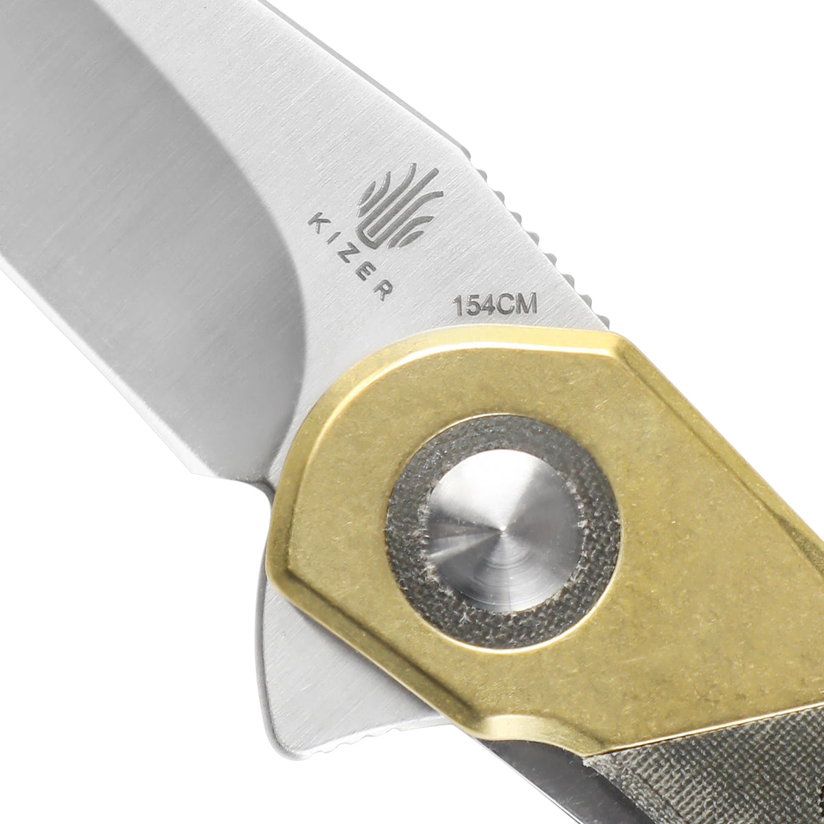 Comet | 154CM | Brass+Micarta | V3614C1