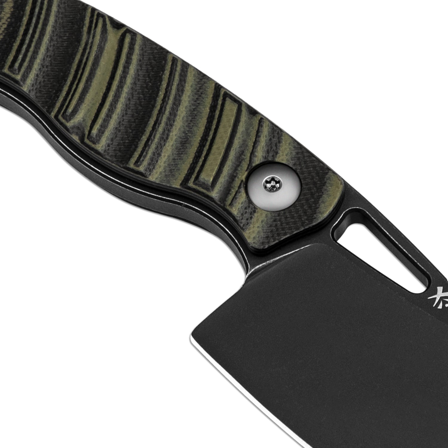 Little Rhino | D2 | G10 (Olive Green & Black) | 1065A3