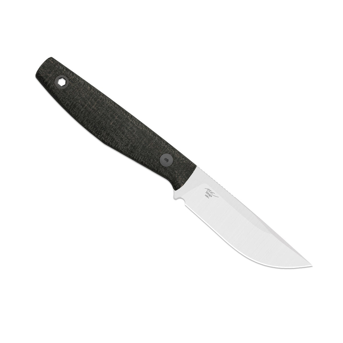 Dingo | Modified Drop Point | AEB-L | Micarta | Satin | KizerV™ 1121A2