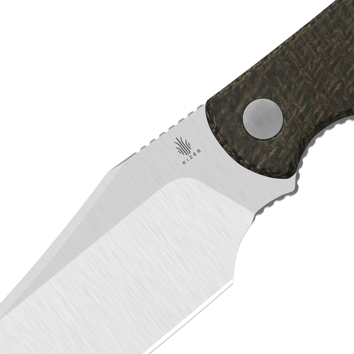 Field Guide | Trailing Point | AEB-L | Satin | Norplex UltreX™ Micarta | KizerV™ 1117A1
