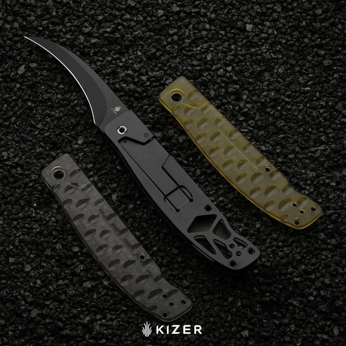 Kiwami | BD1N + Black PVD | Acrylic | Hawkbill | KizerV™ 3809SH1