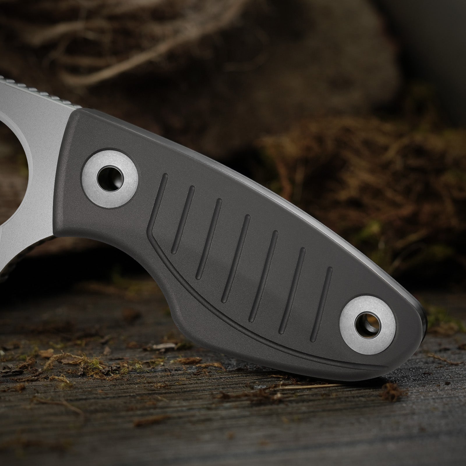 Nightjar | Japan AICHI AUS-10 Steel | Sheepfoot Fixed Blade | Vortex Pattern Micarta | KizerV™ 1114A3