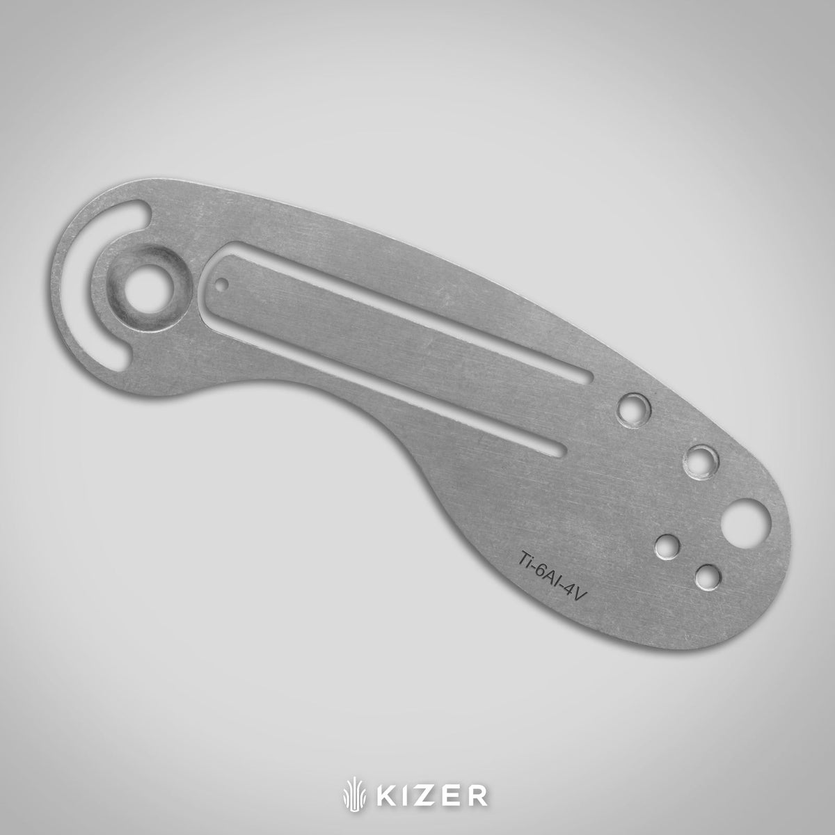 Microbe TSJ AirTi | KStop™ Slip joint |  Richlite | 14C28N + Stonewashed | KizerV™ 2742TSJA2