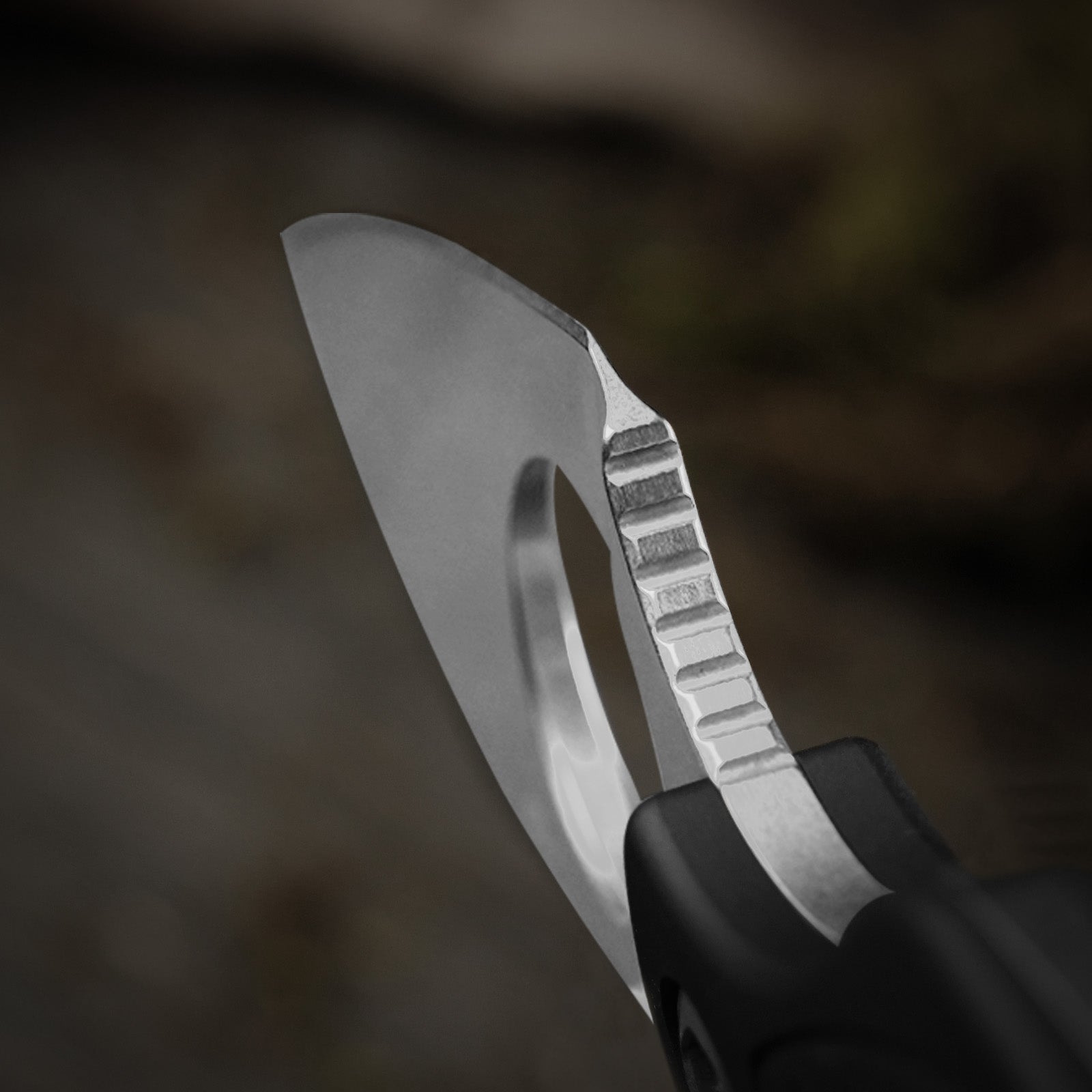 Nightjar | Japan AICHI AUS-10 Steel | Sheepfoot Fixed Blade | Vortex Pattern Micarta | KizerV™ 1114A3