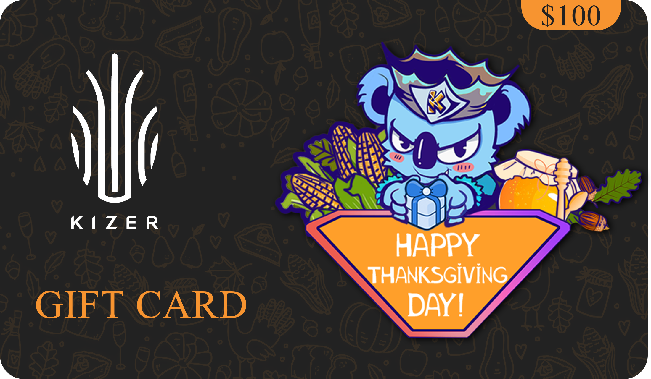 Thanksgiving Gift Card