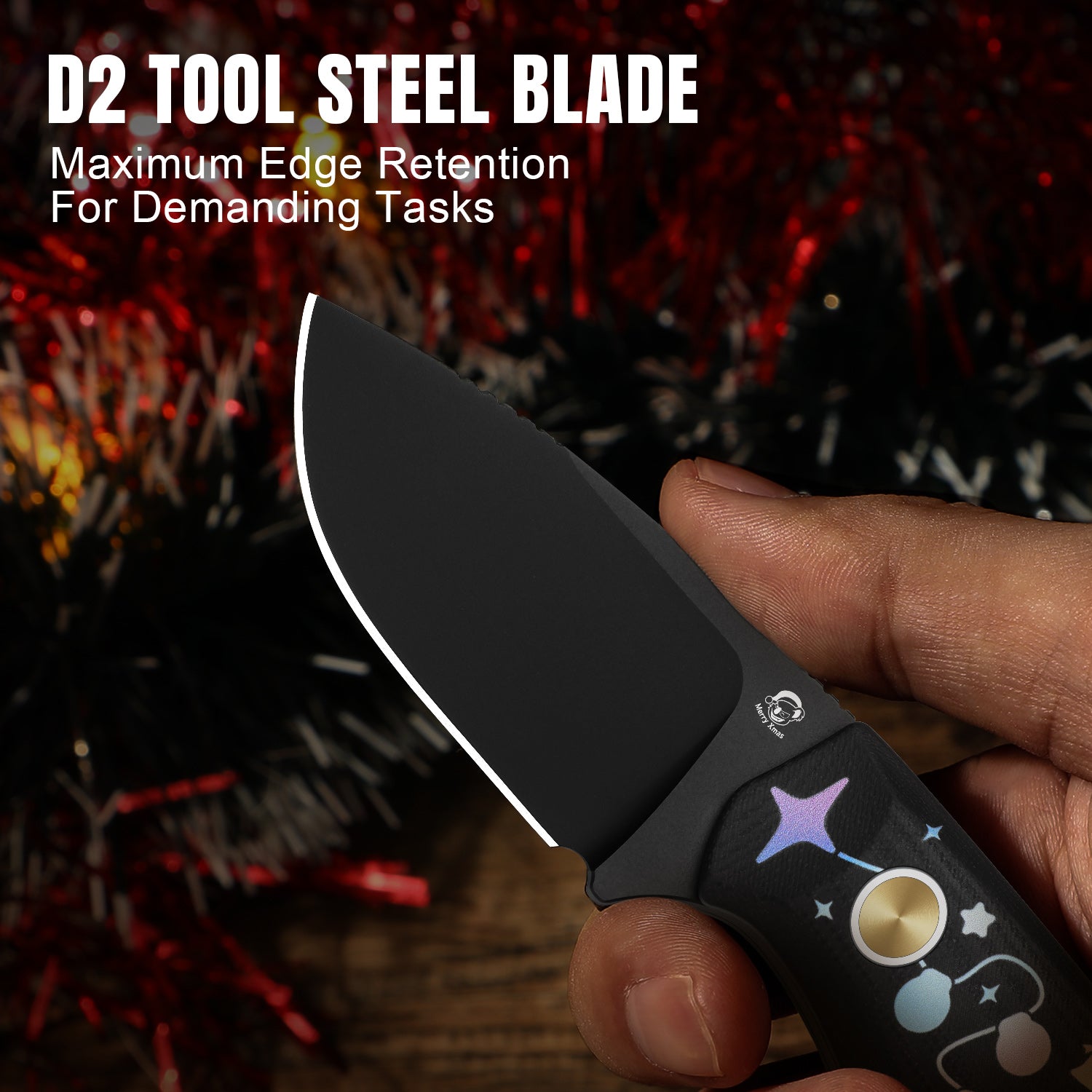 Christmas | Beaver | D2 | G10 | KizerV™ 1078MC1 | Limited