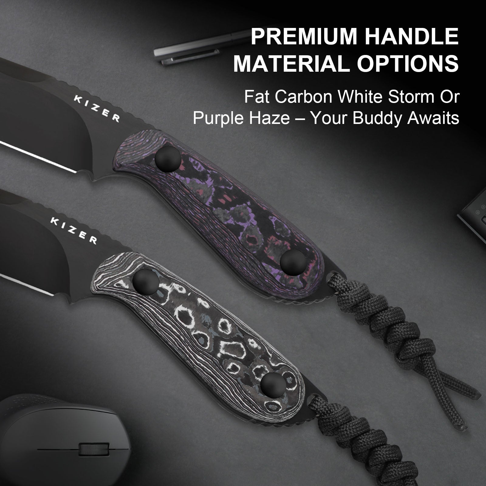 BUDDY | 4V | Fat Carbon Purple Haze | 1081A10