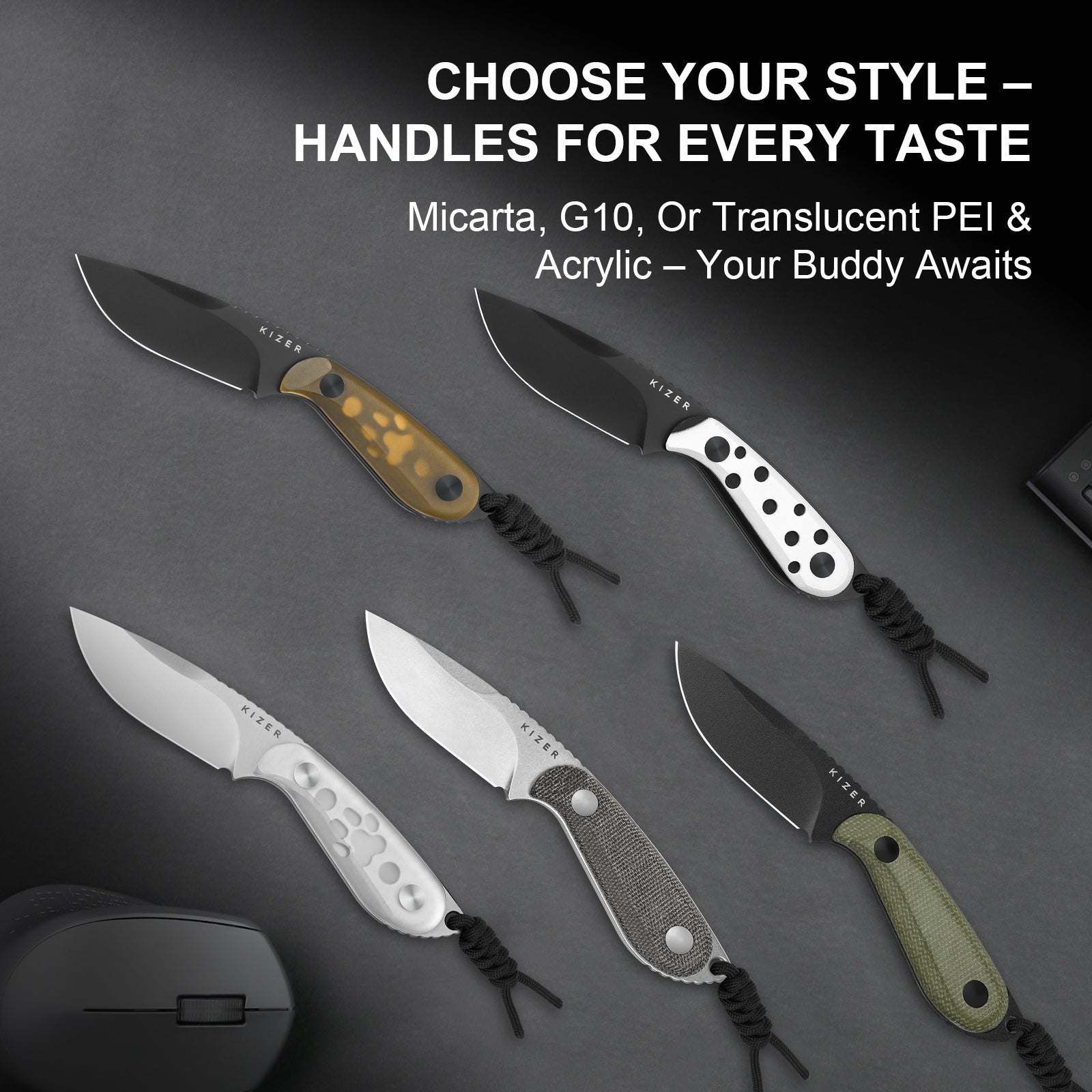 BUDDY | AEB-L | Acrylic | KizerV™1081A4