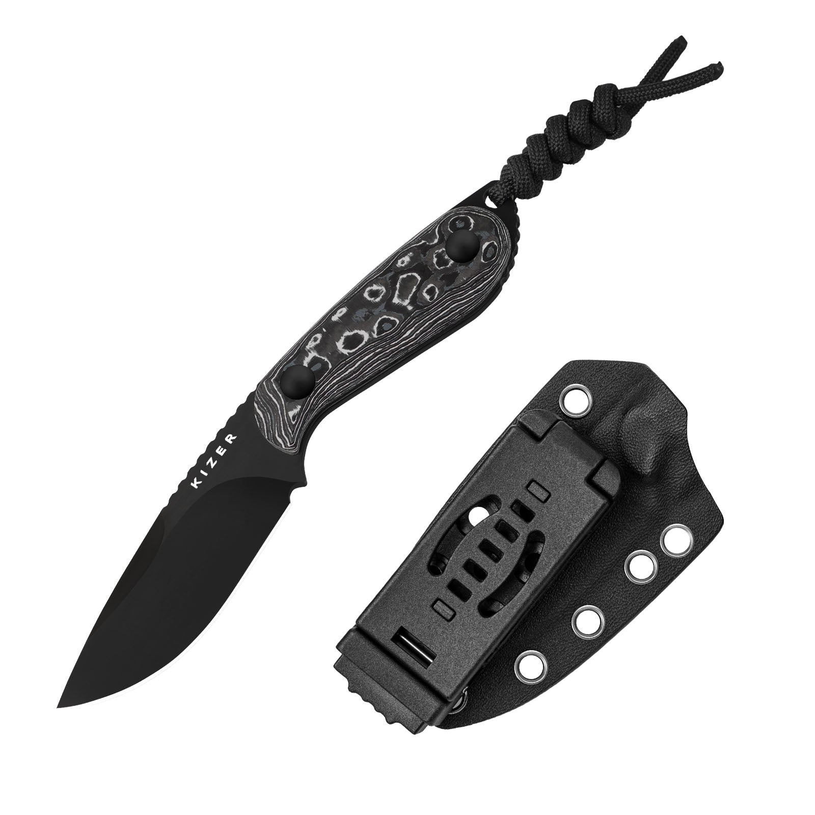 BUDDY | M390 | Fat Carbon White Storm | 1081A9