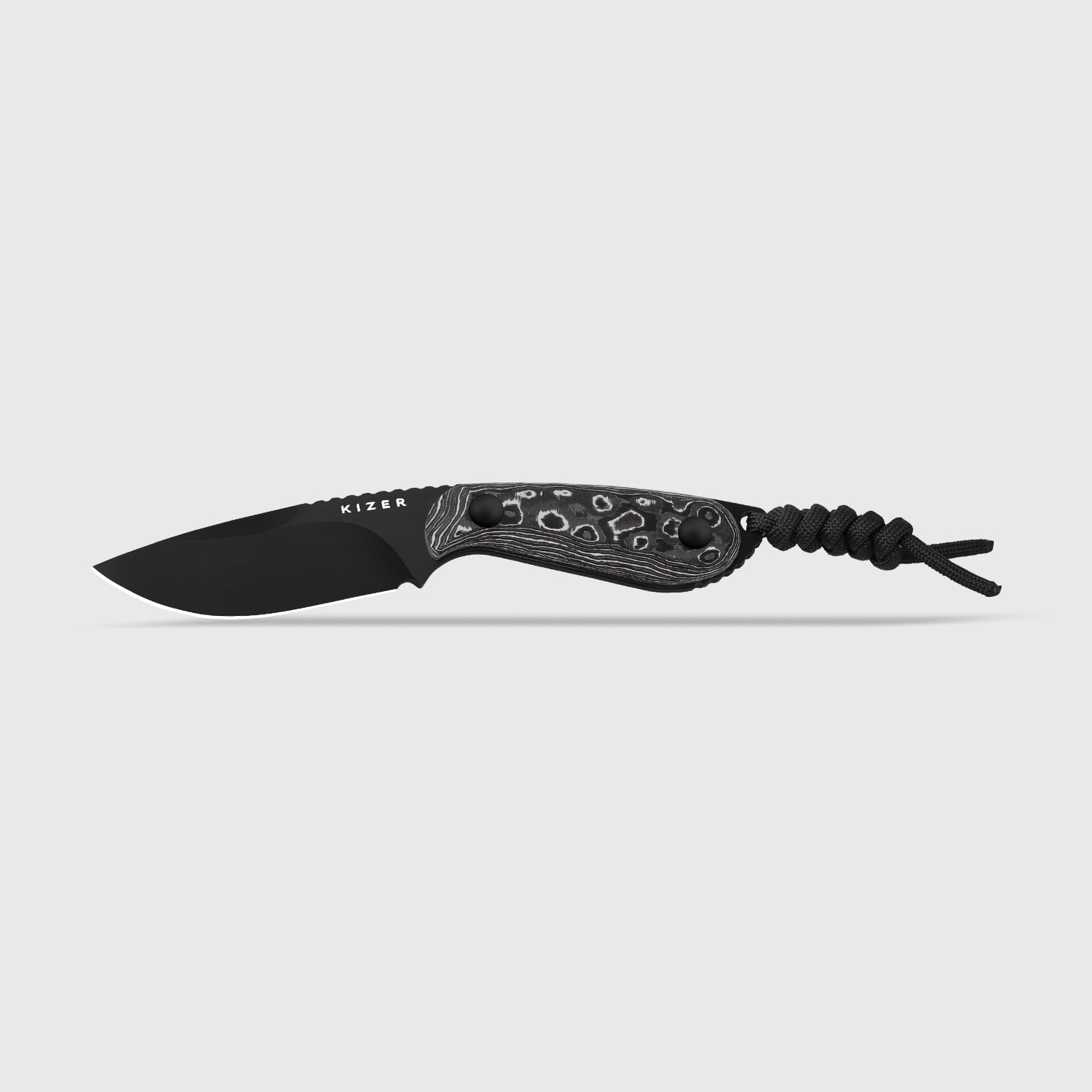 BUDDY | M390 | Fat Carbon White Storm | KizerB™ 1081A9
