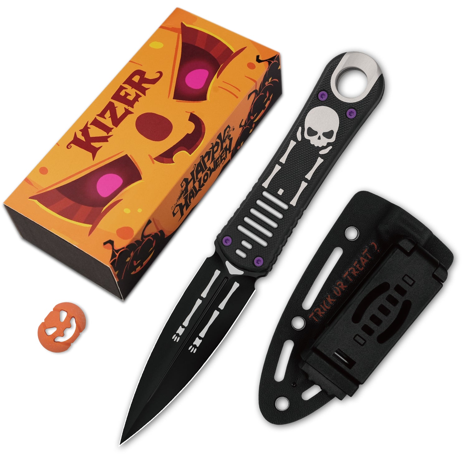 Halloween | Hidden Agenda | AEB-L | Aluminum & G10 | 1083HW1 | Limited