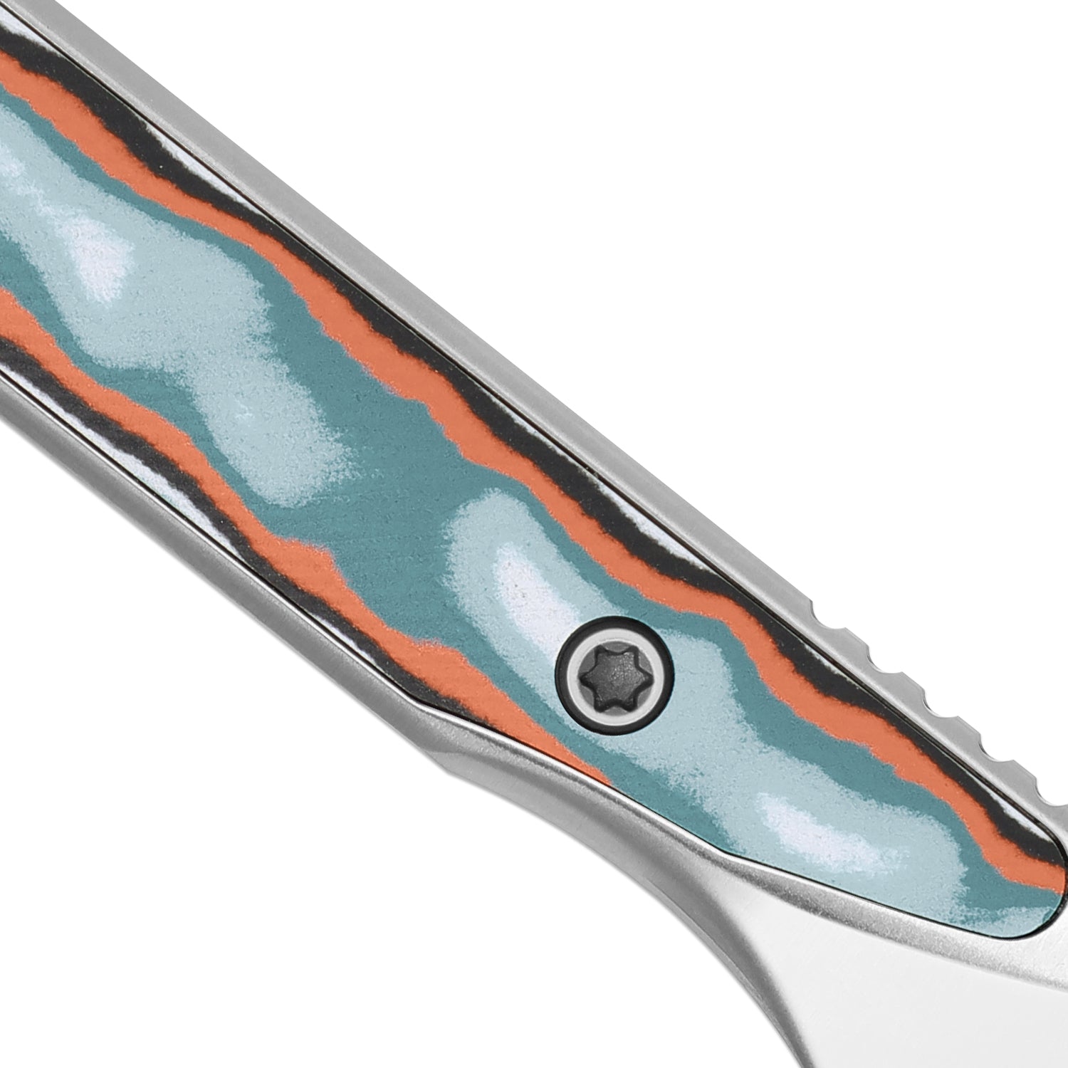 Cannoli | Kizer Fixed Blade | Vortex Pattern Micarta | AUS-10 | KizerV™ 1089A1