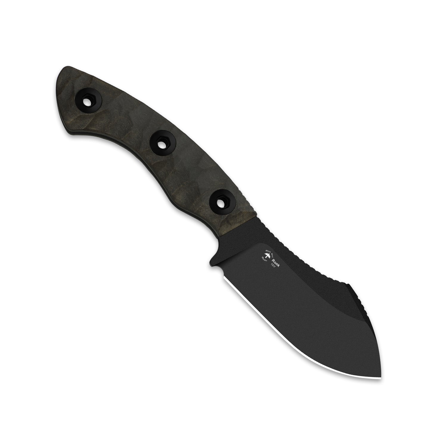 Rook | 10V | Richlite | Fixed Blade | 1090A1