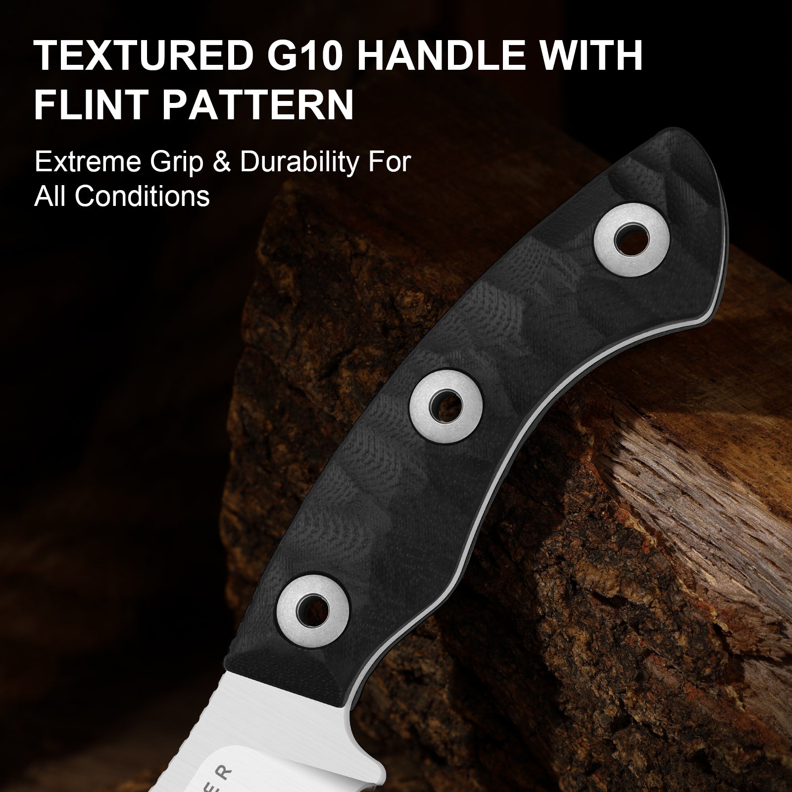 Rook | AEB-L | G10 | Fixed Blade | KizerV™ 1090A3