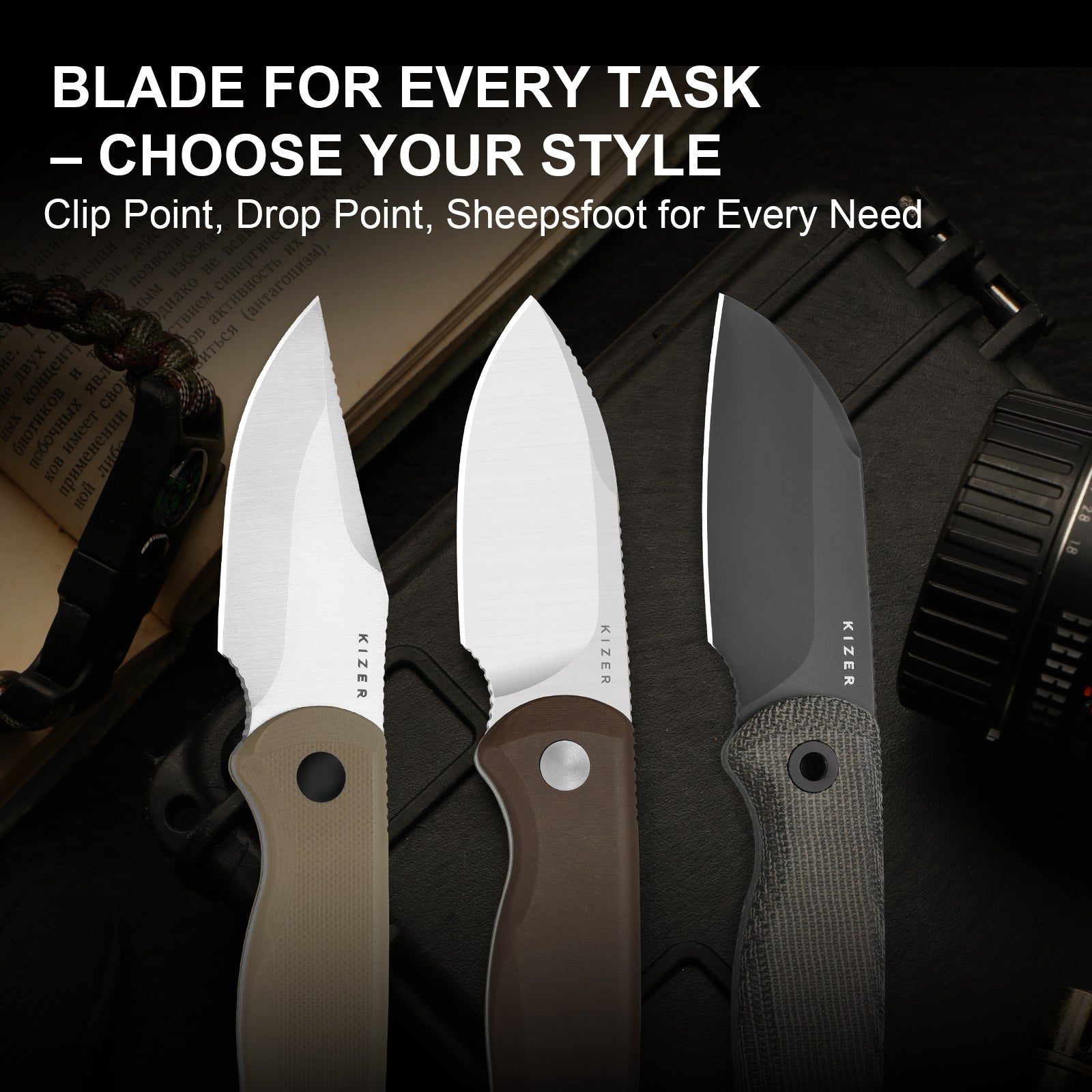 Drop Bear® Fix | AEB-L | G10 | KizerV™ 1092A2