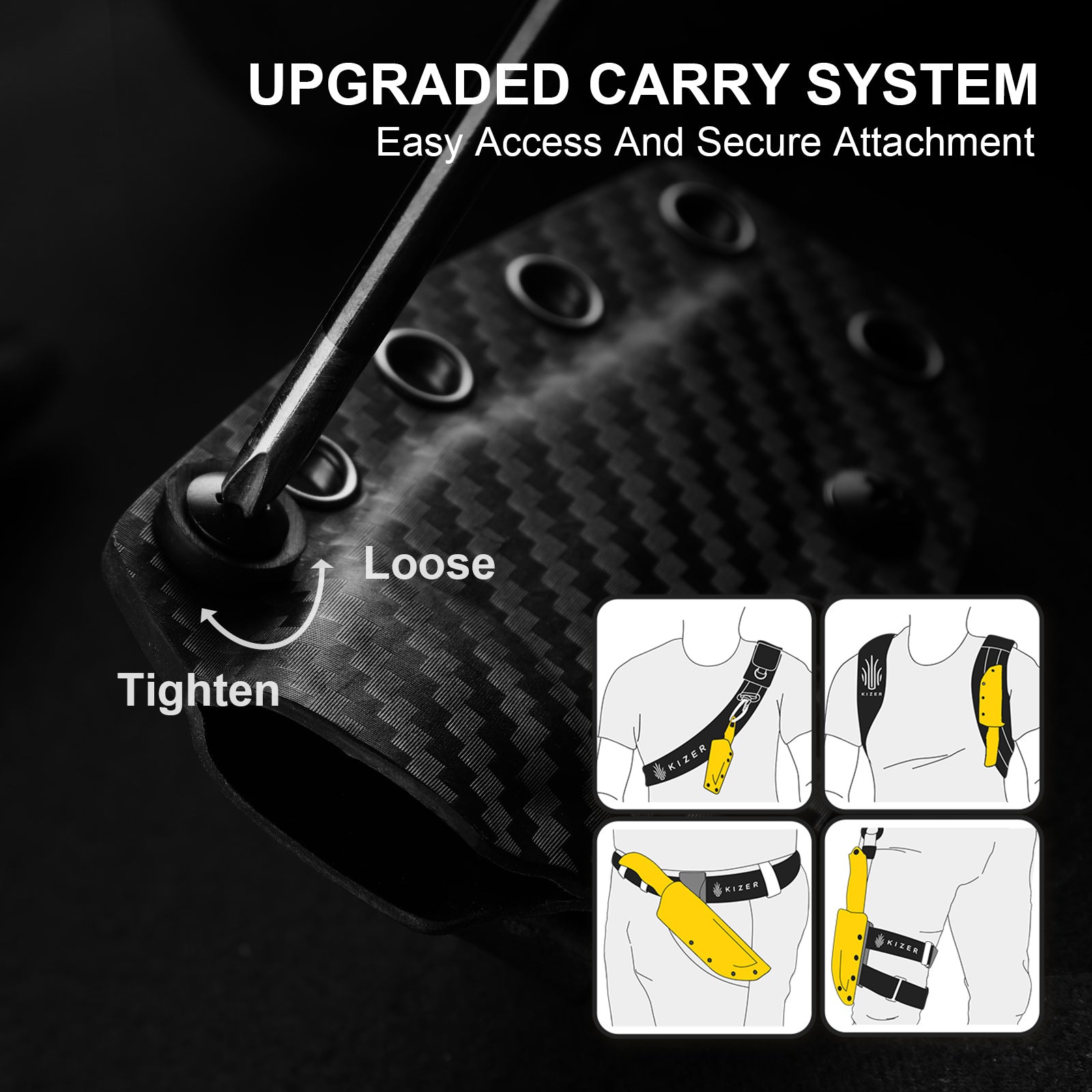 Drop Bear® Fix | S45VN | Richlite® | KizerB™ 1092A3