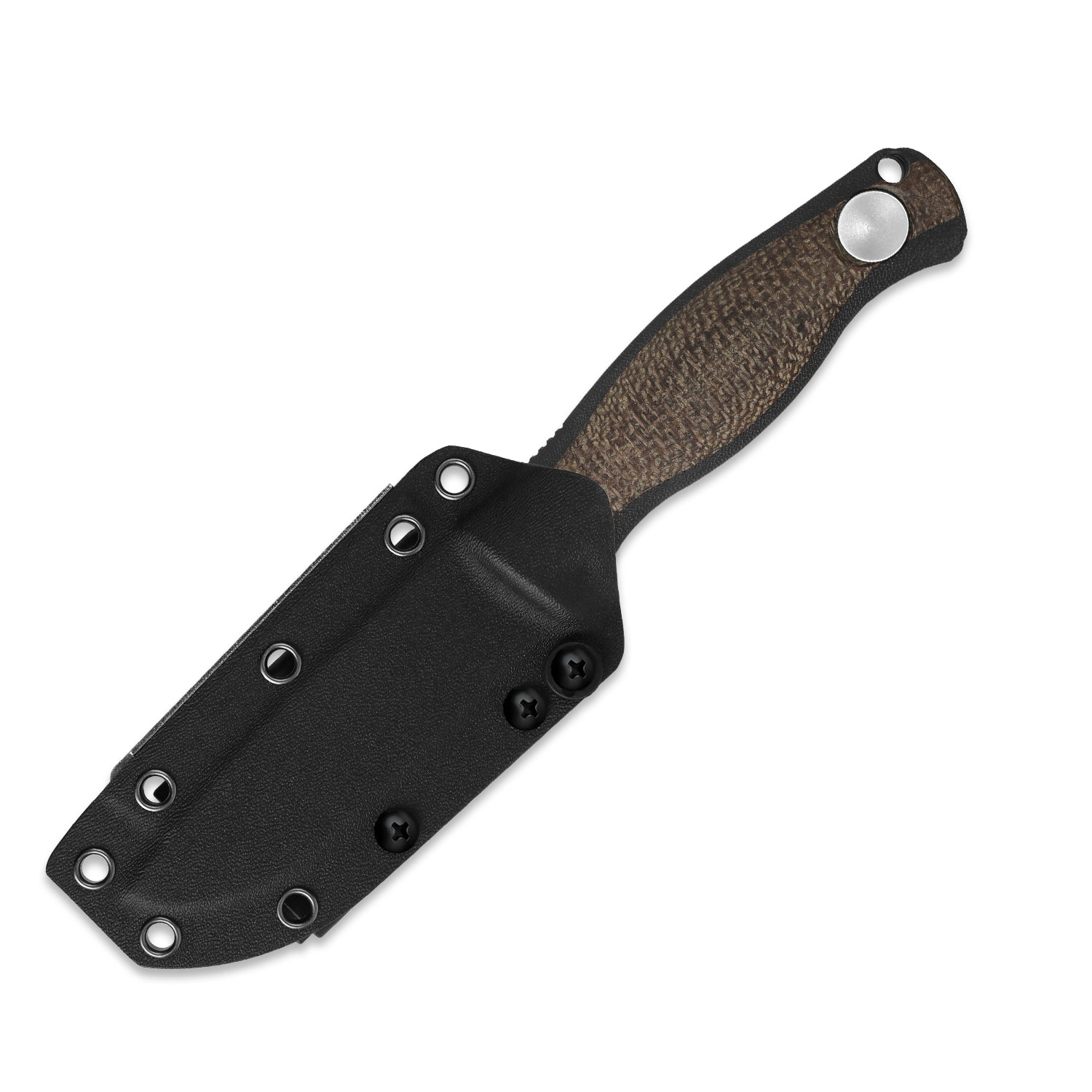 Polaris | AEB-L | Burlap Micarta & G10 | KizerV™ 1100A3