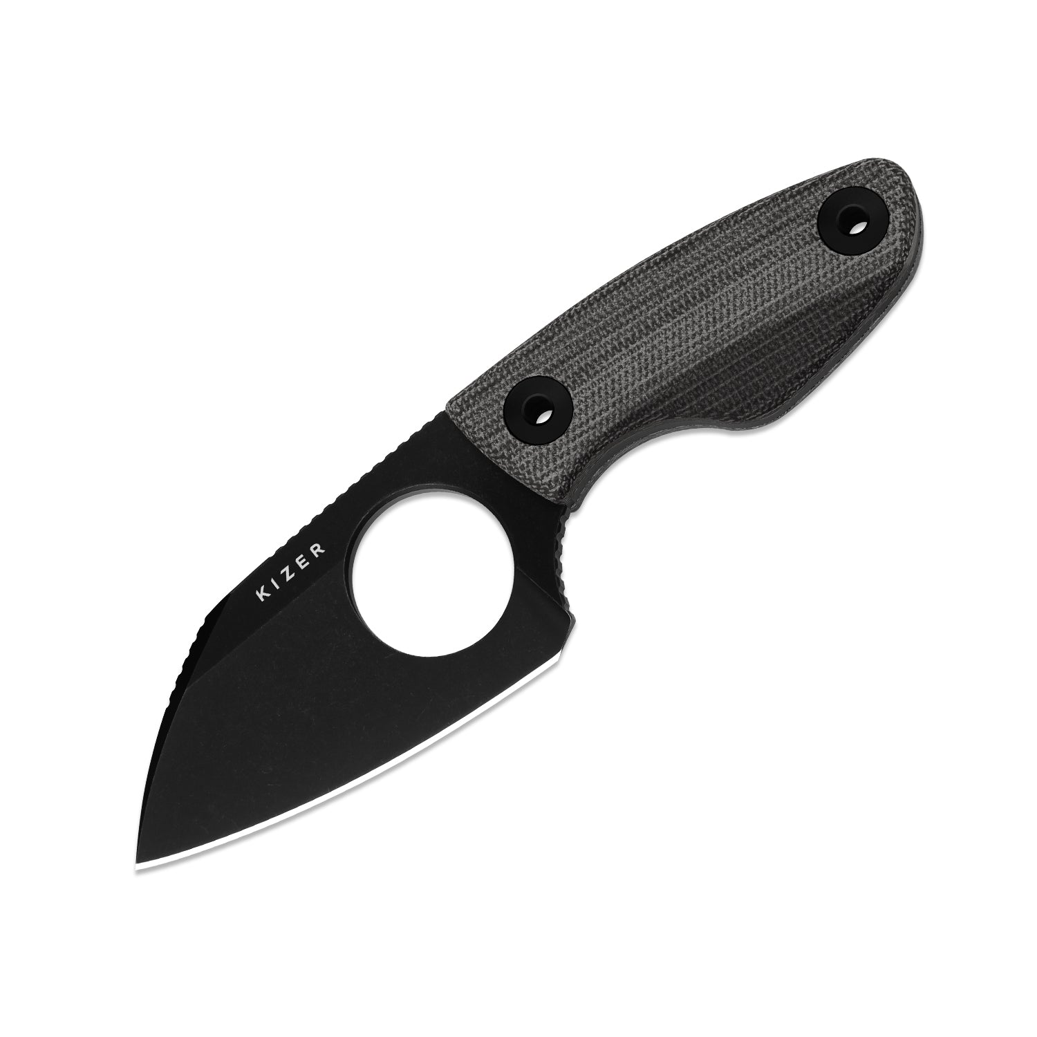 Nightjar | Japan AICHI AUS-10 Steel | Sheepfoot Fixed Blade | Norplex UltreX™ Micarta | KizerV™ 1114A1