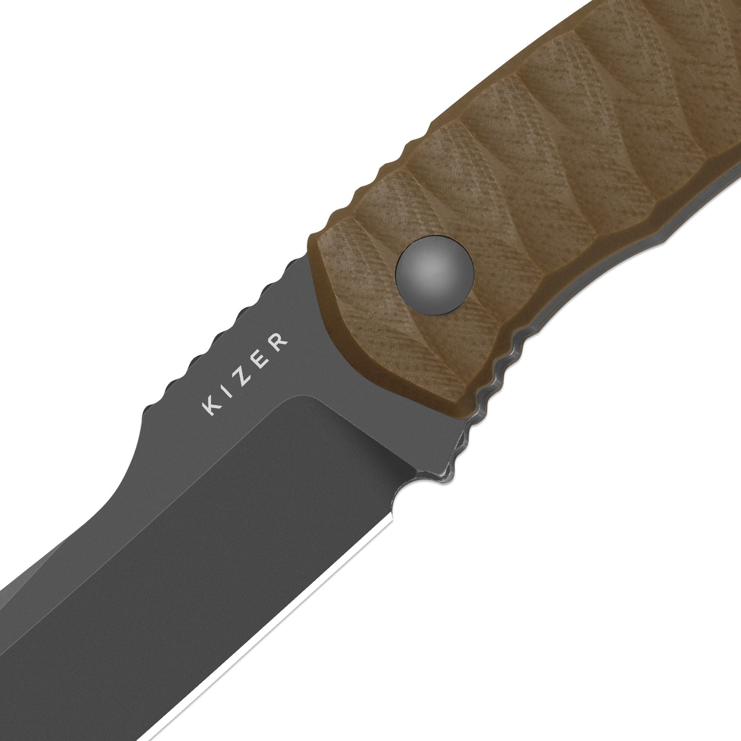 Billy Bones | Deep-Grooved G10 Handle｜Lightweight Tactical | AEB-L | Fixed Blade | KizerV™ 1115A2