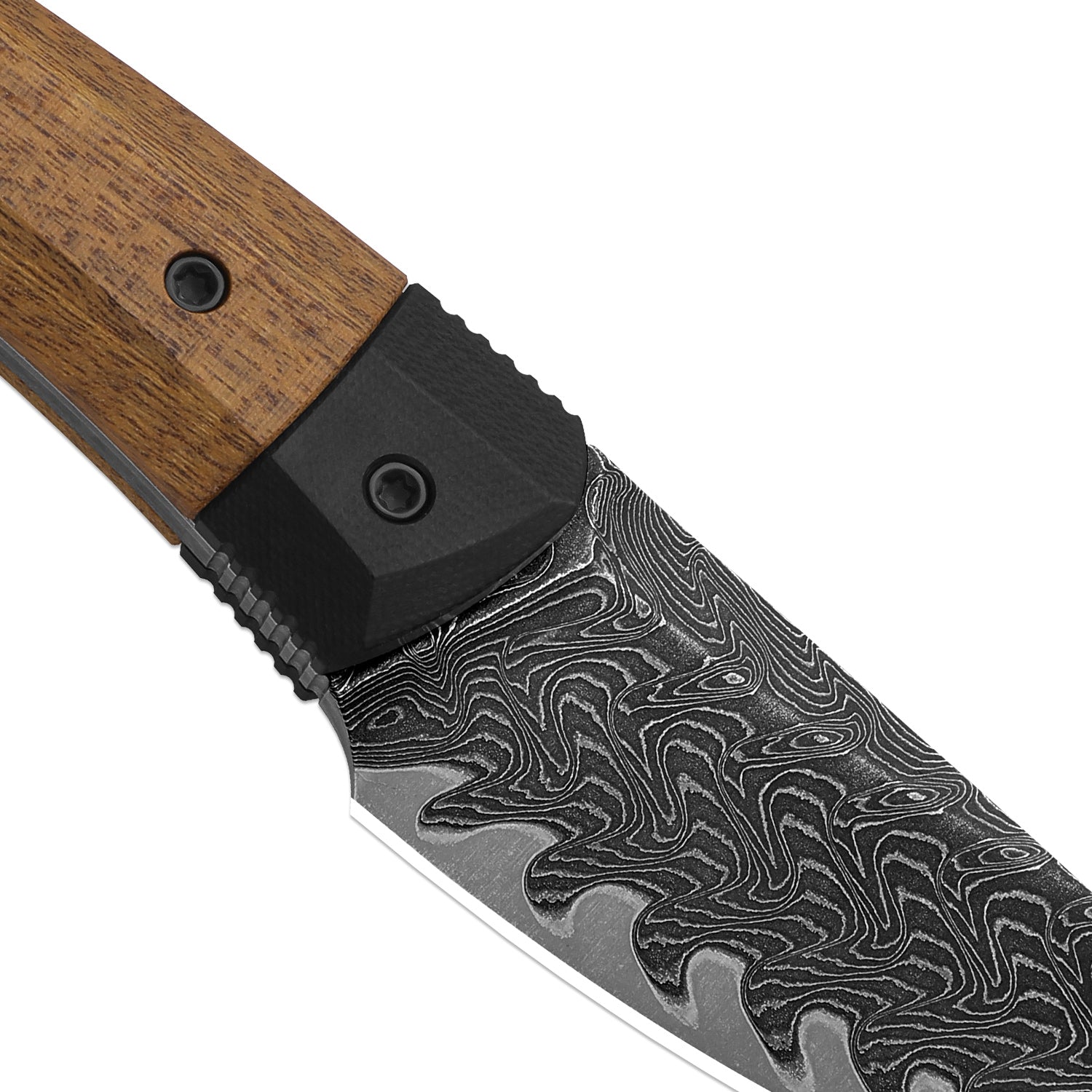 Momo Fix 3 | Takefu VG-10 Damascus | Mkuruti Wood & G10 | KizerB™ 1124A1