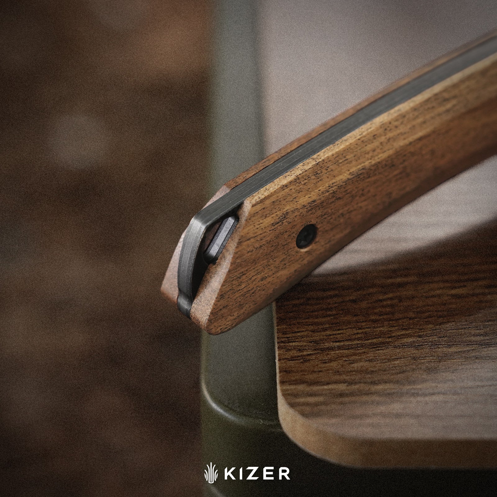 Momo Fix 3 | Takefu VG-10 Damascus | Mkuruti Wood & G10 | KizerB™ 1124A1