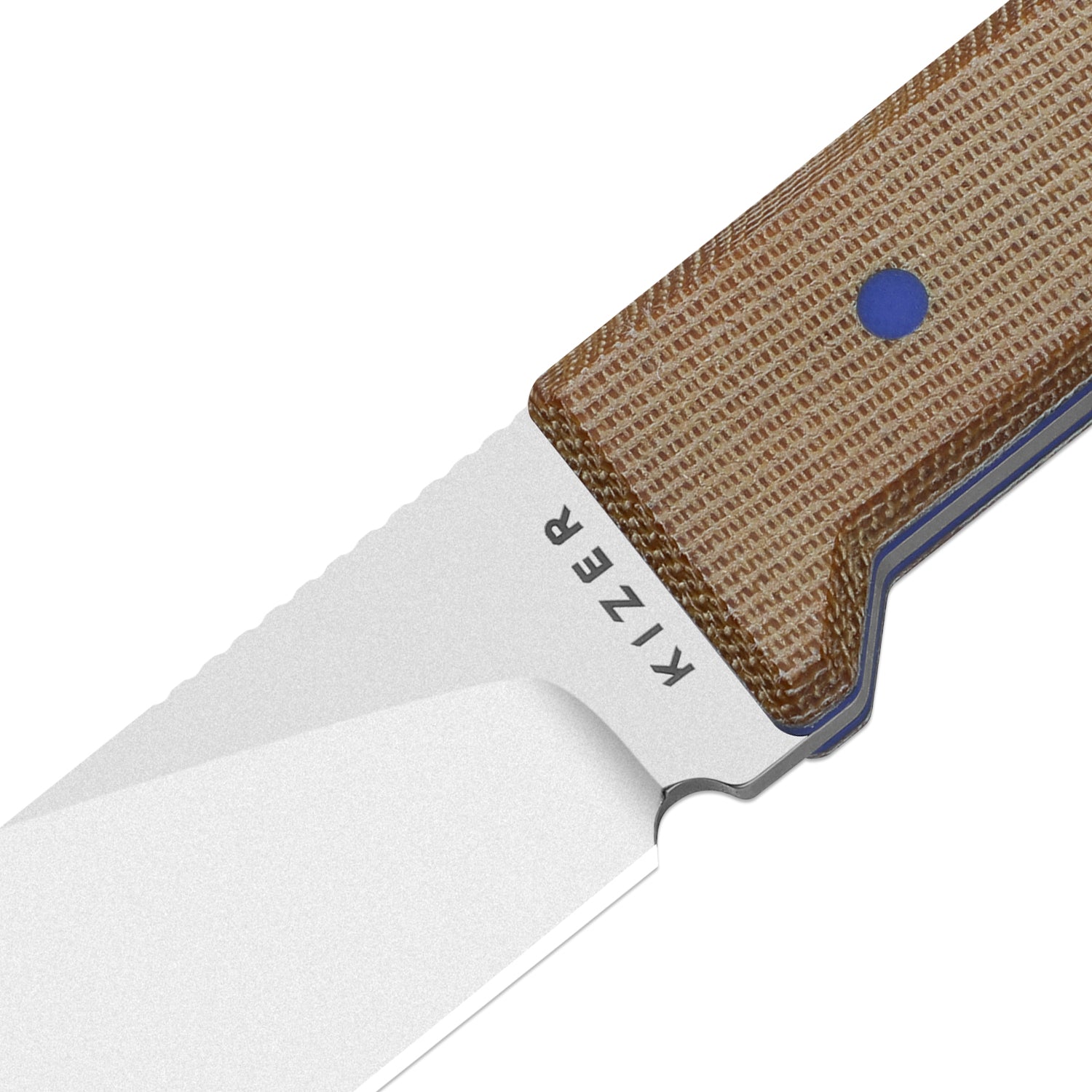 Abrams | Jordan Scolman's Design | Norplex UltreX™ Micarta & G10 | Spey Point | 14C28N | KizerV™ 1133A2