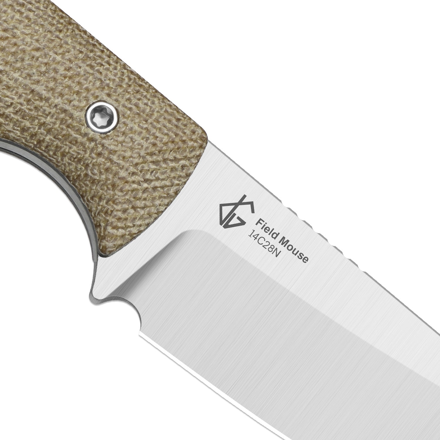 Field Mouse | 14C28N | Norplex UltreX™ Micarta | Fixed Blade | KizerV™ 1135A4