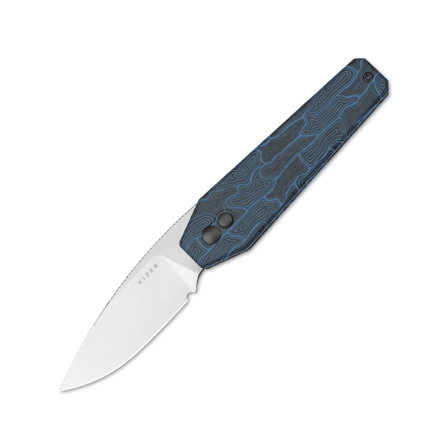 Tomb | Nitro-V | Damascus G10(BL & BK) | KizerV™ 3692A3