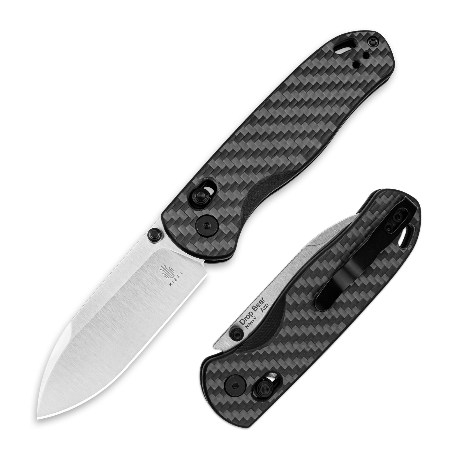 Drop Bear® | Kizer Clutch Lock™ | Nitro-V | 3K Carbon Fiber | KizerV™ 3619A3