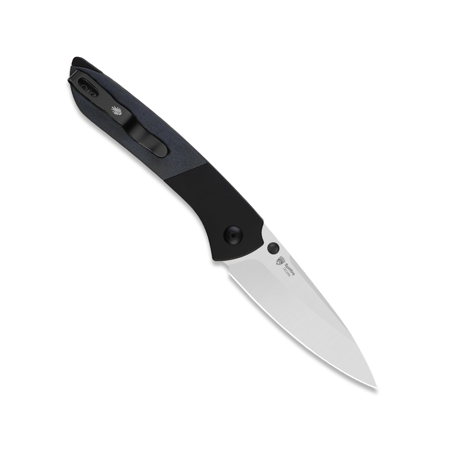 Spitfire | 14C28N | Aluminum & Richlite (Blue Canyon) | KizerV™ 3690A2