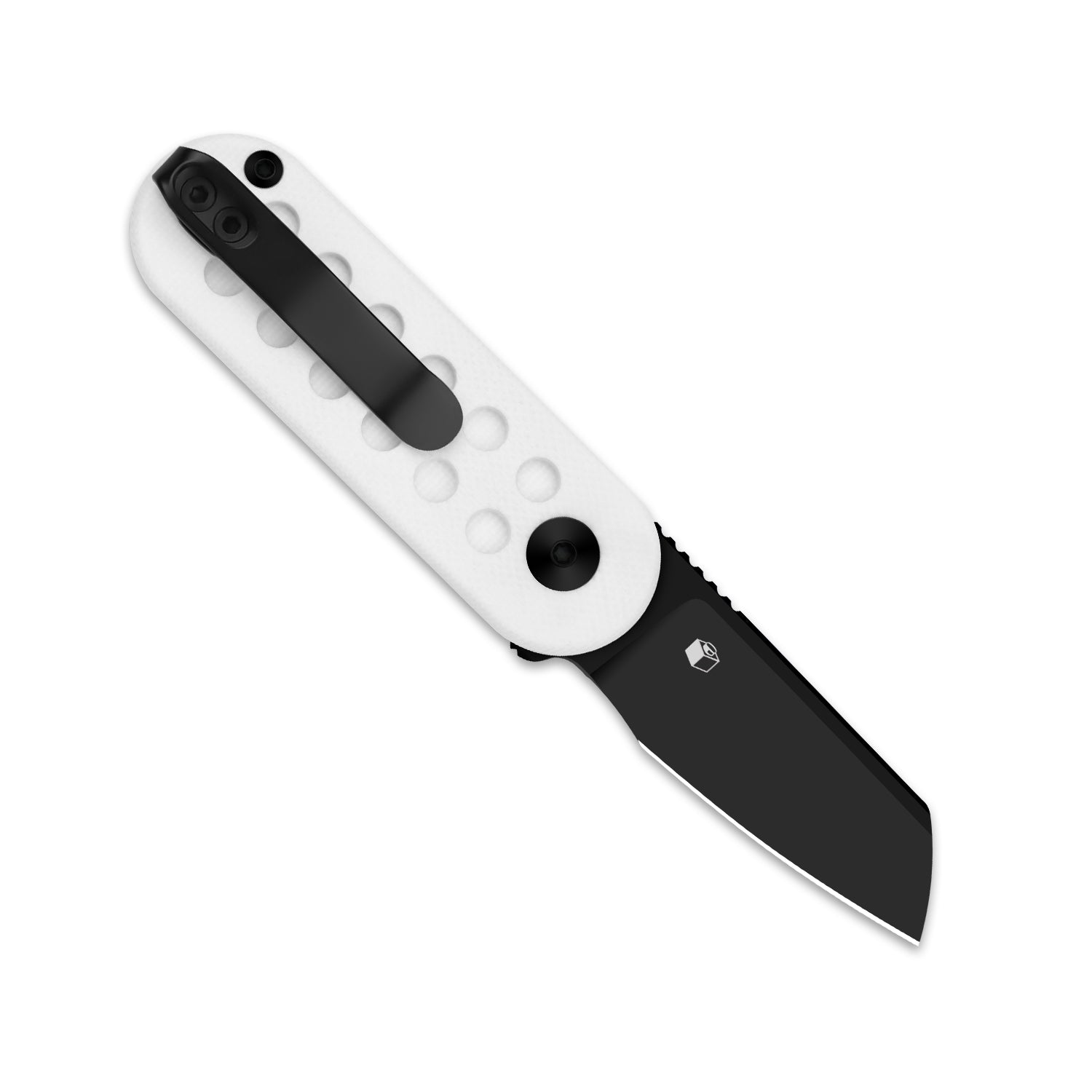Mini Bay | 14C28N | White Brick G10 Handle | KizerV™ 2583A5