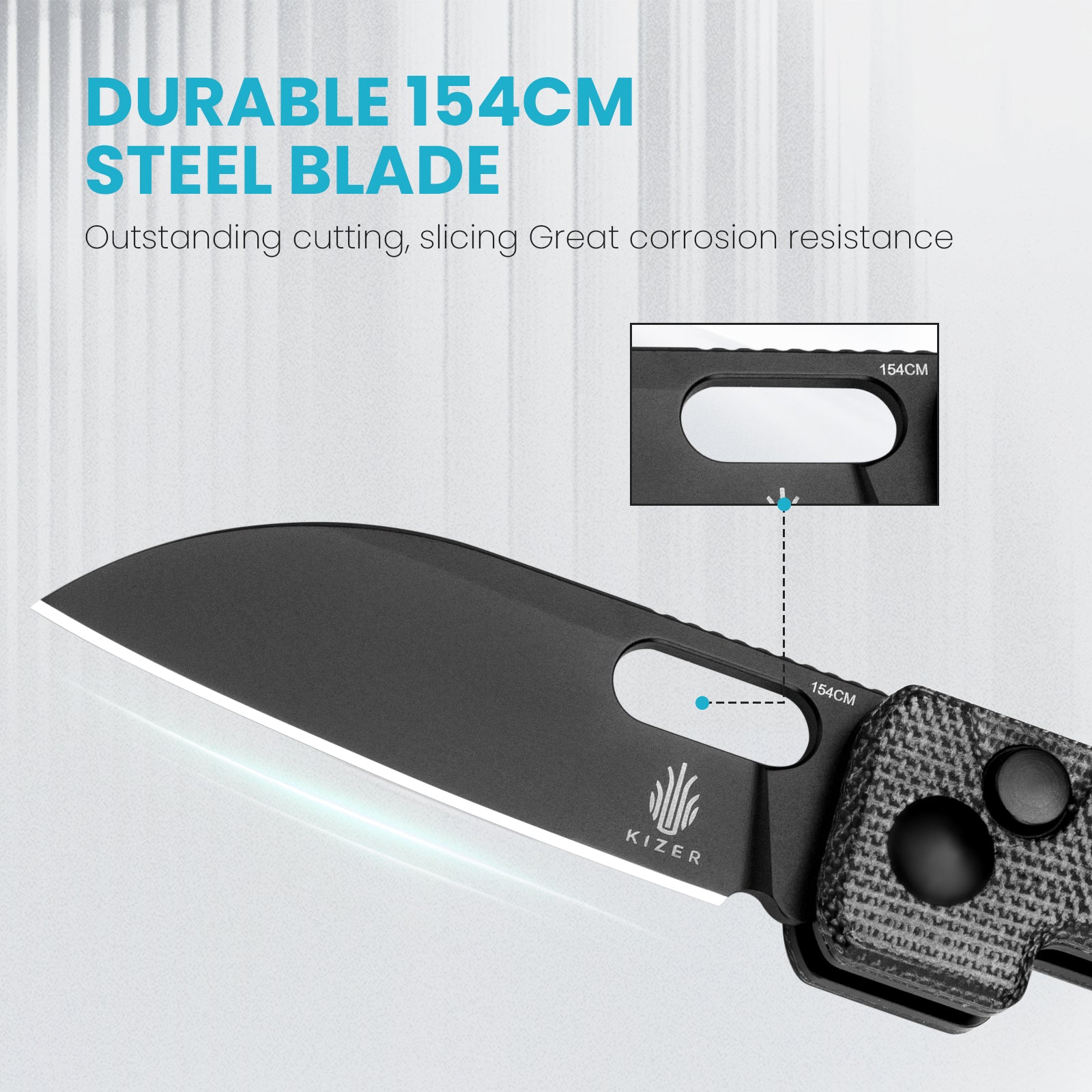 Banish | 154CM | Micarta | KizerV™ 2676C1