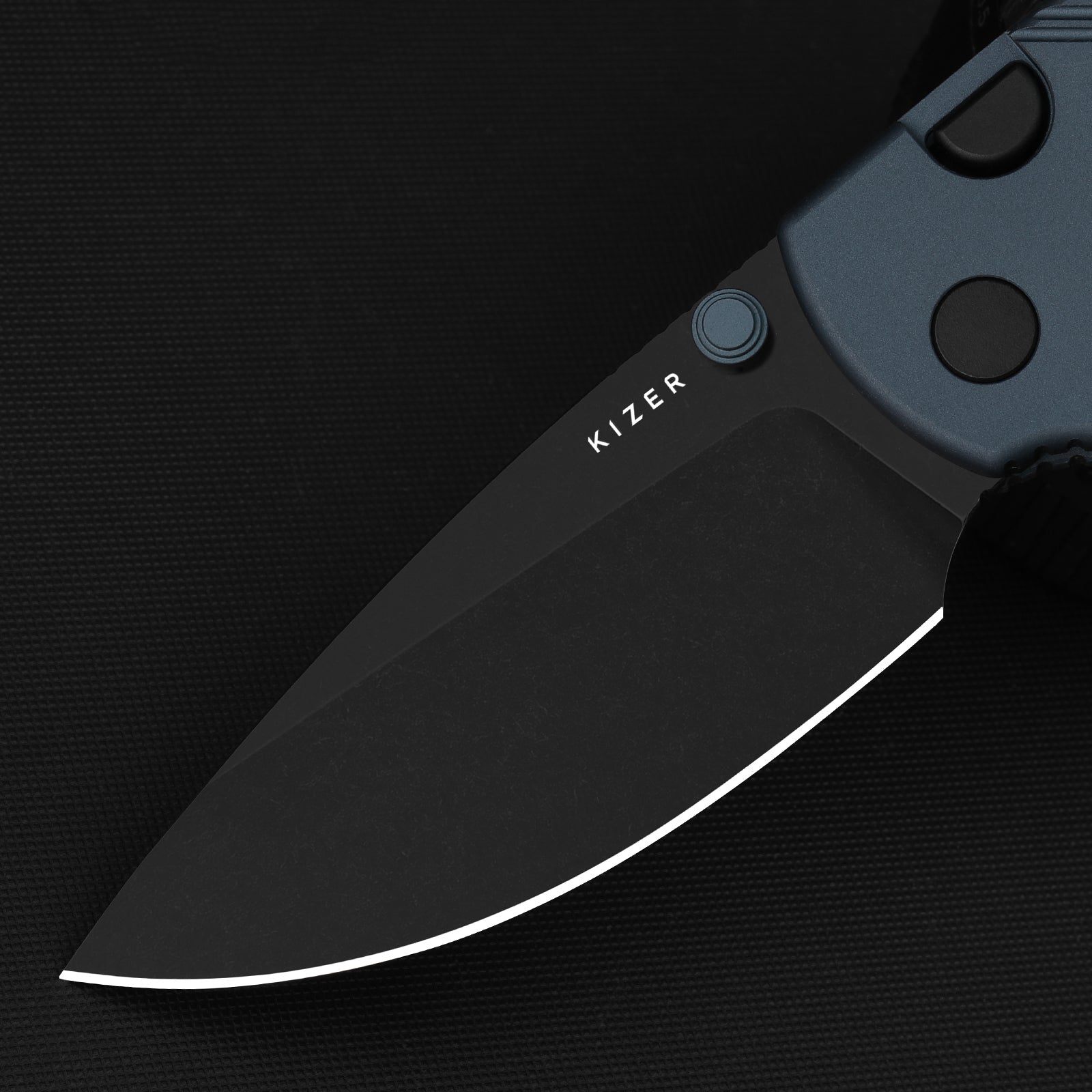 Glaux | Kizer Button Liner Lock™ | Norplex Ultrex™ Micarta | Satin | KizerV™ 3801A1