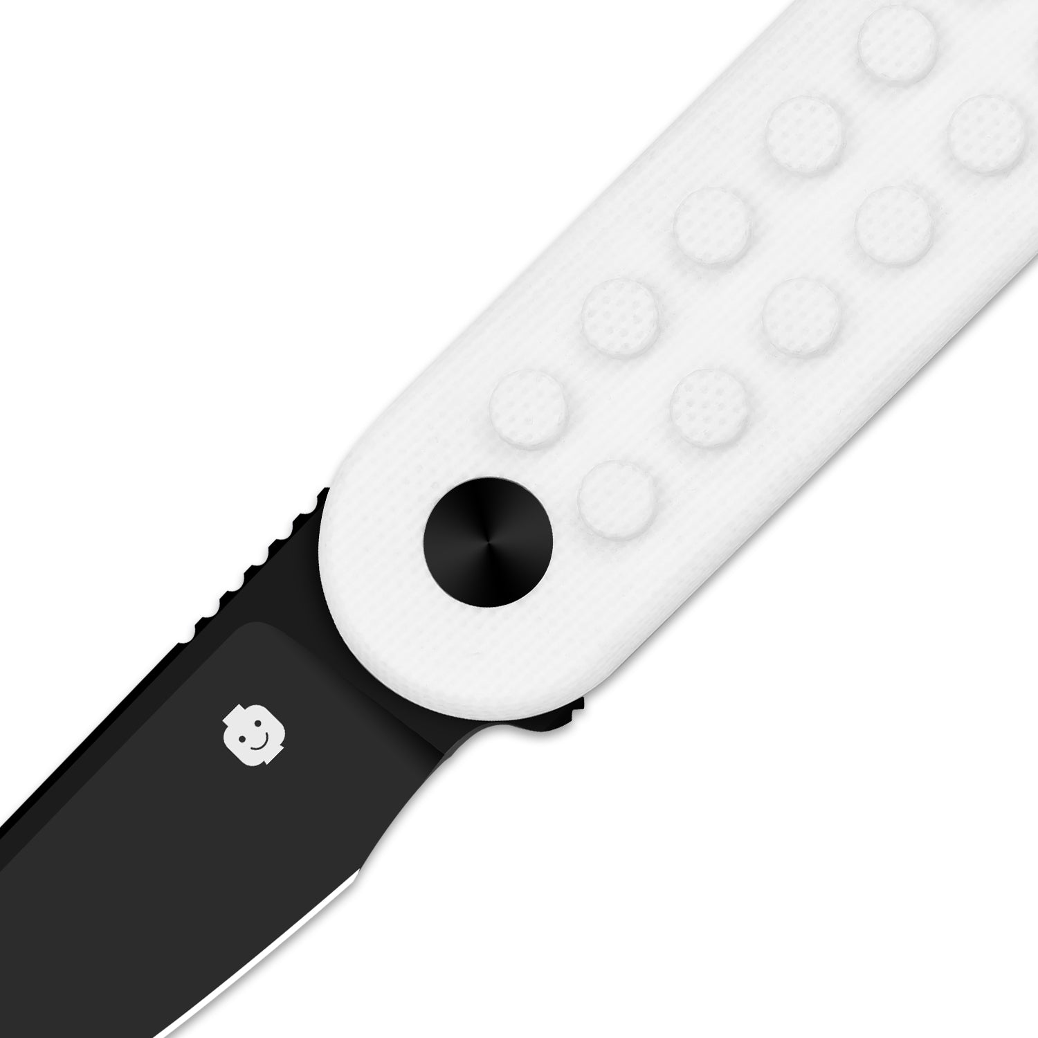 Mini Bay | 14C28N | White Brick G10 Handle | KizerV™ 2583A5