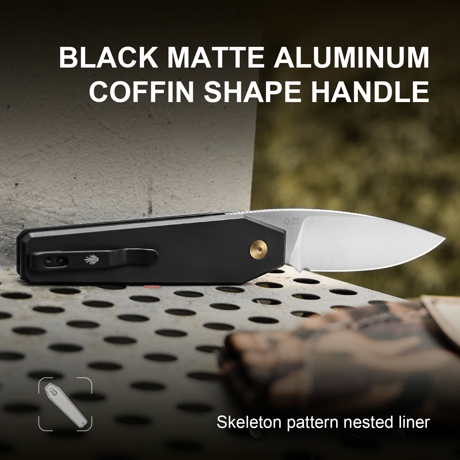Tomb | Nitro-V | Aluminum(BK) | KizerV™ 3692A2