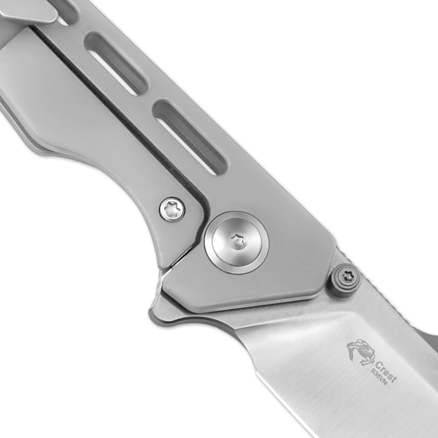Crest | S35VN | Titanium | KizerB™ 3714A1