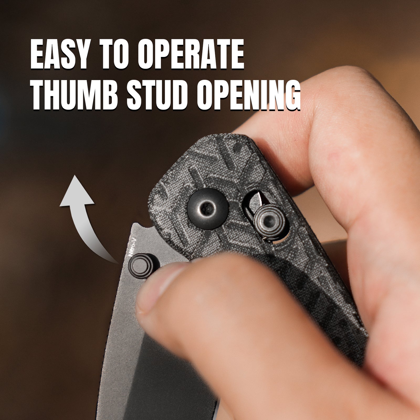 Exist | Nitro V | Micarta | KizerV™ 3681A1