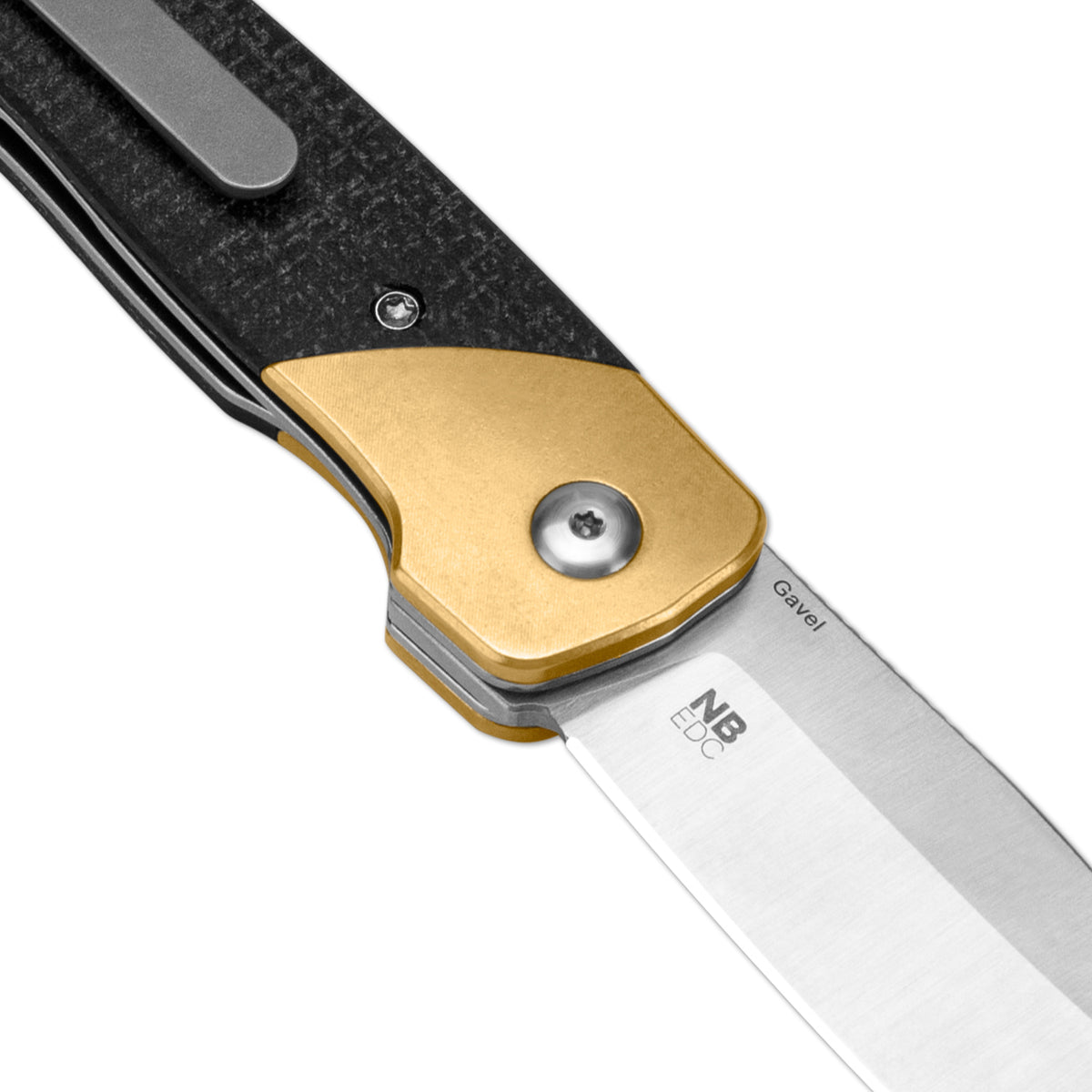 Gavel | 154CM | Brass+Micarta | V3661C1