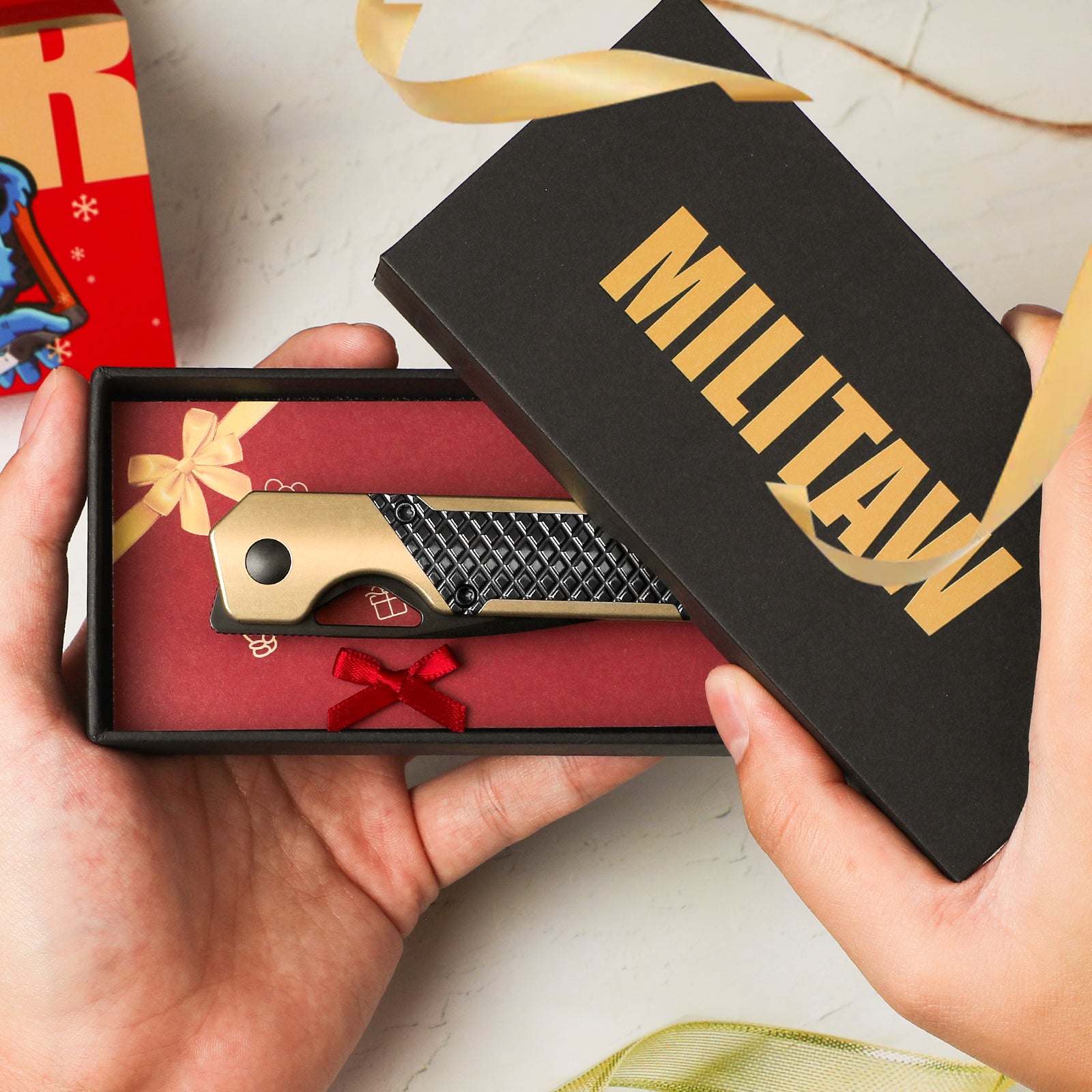 Mini Militaw® | S45VN | Titanium+Zirconium | KizerB™ 3634SA3