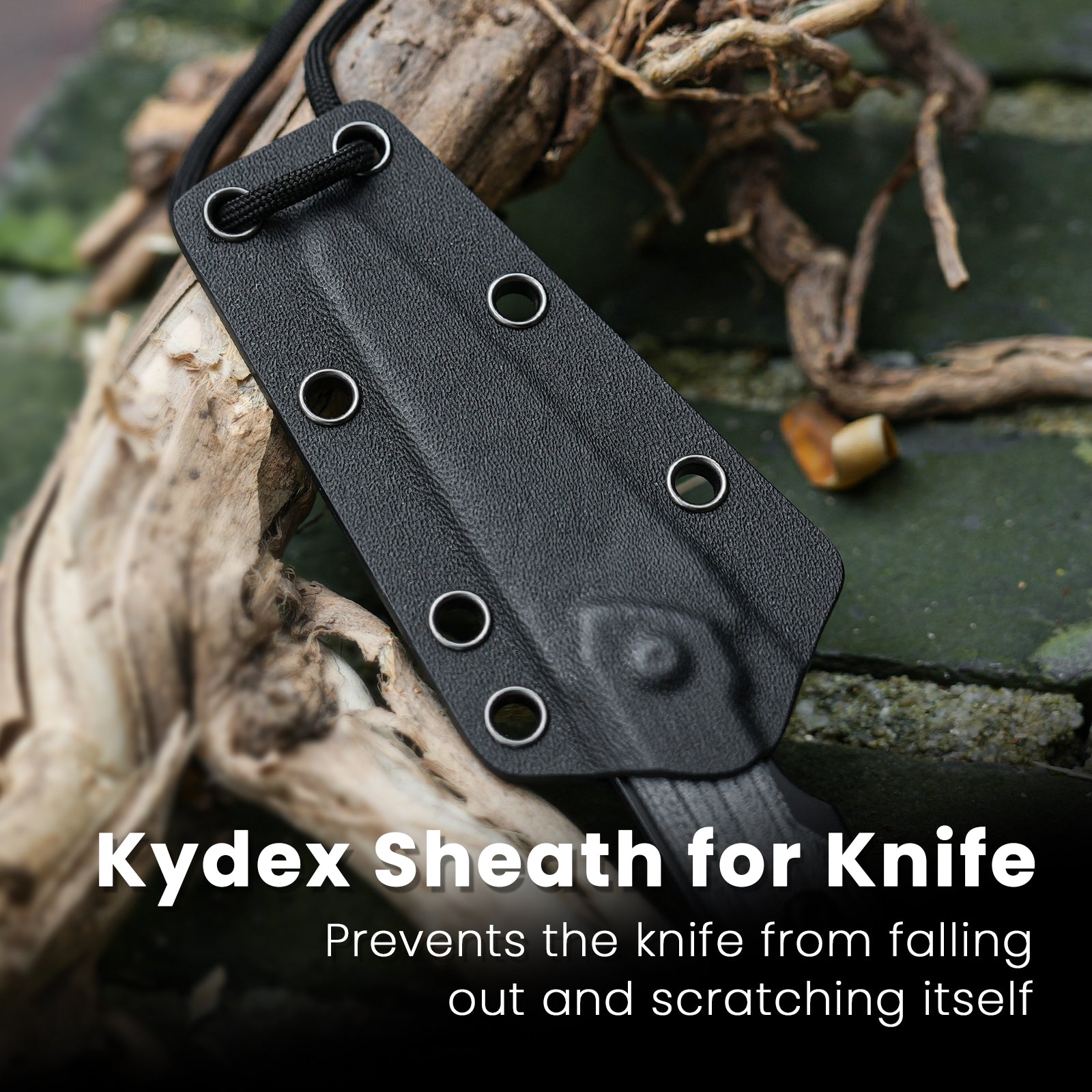 GROOM | D2 | Denim Micarta | KizerV™ 1060A1