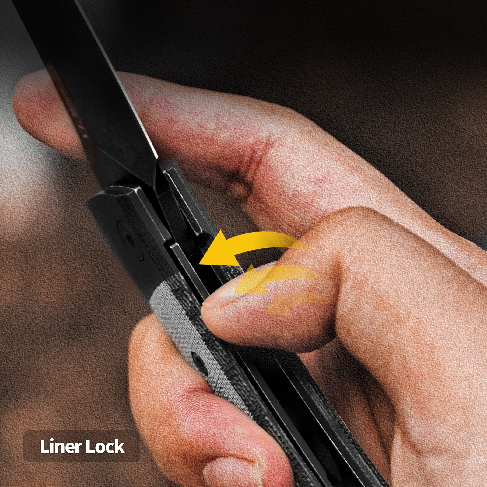 Momo | Nitro-V | Black G10+Micarta | KizerV™ 4663A1