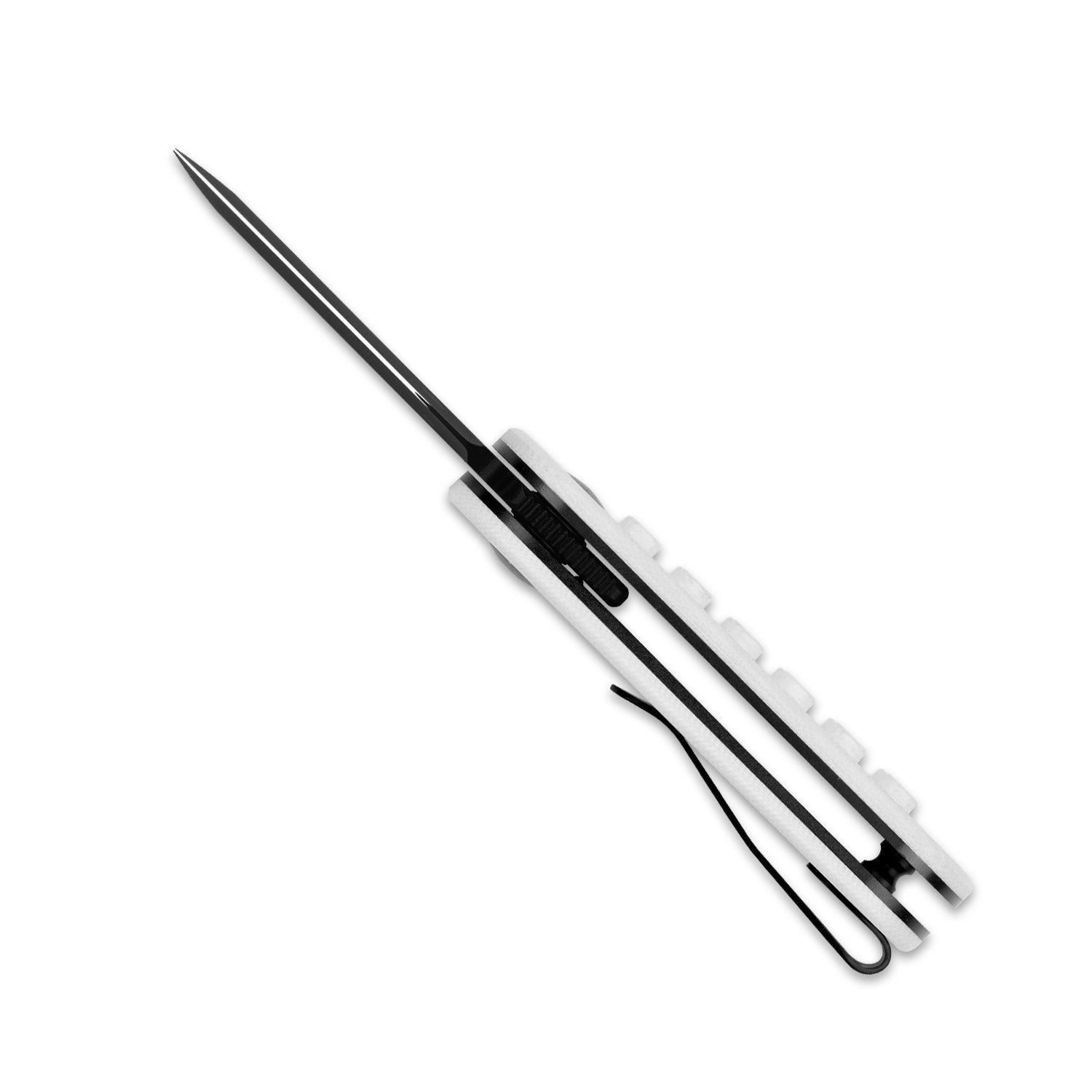 Mini Bay | 14C28N | White Brick G10 Handle | KizerV™ 2583A5