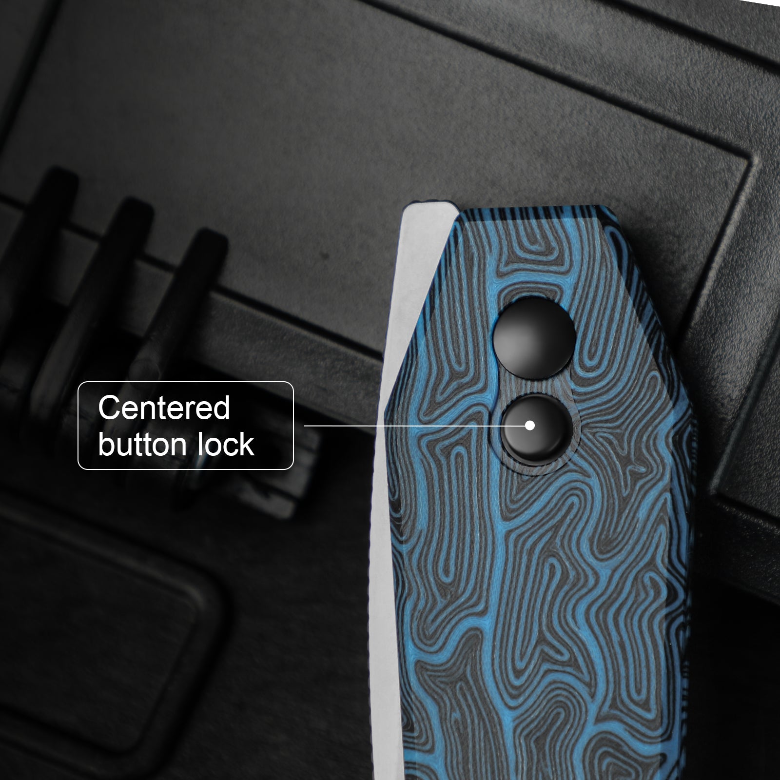 Tomb | Nitro-V | Damascus G10(BL & BK) | KizerV™ 3692A3