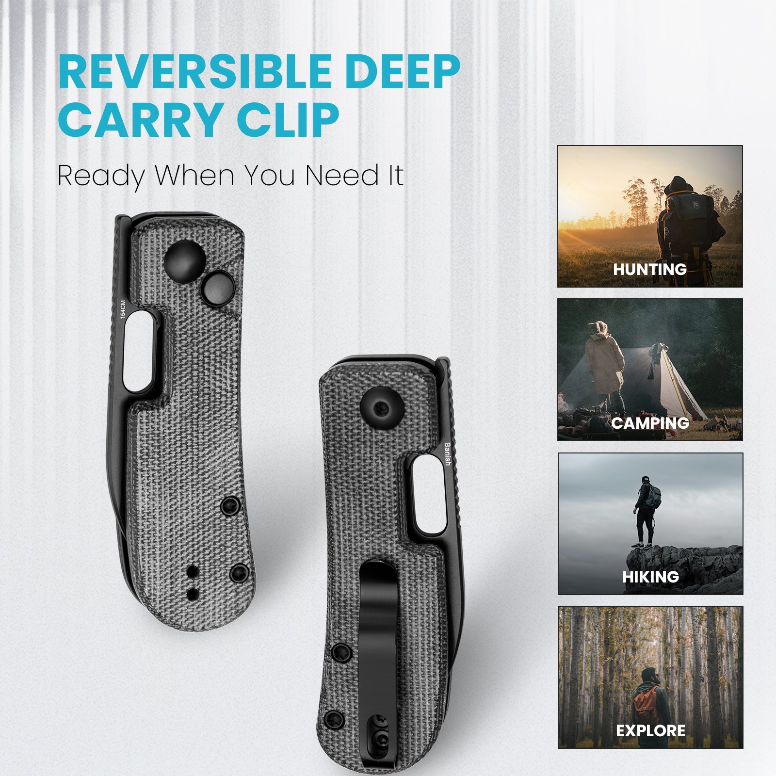 Banish | 154CM | Micarta | KizerV™ 2676C1