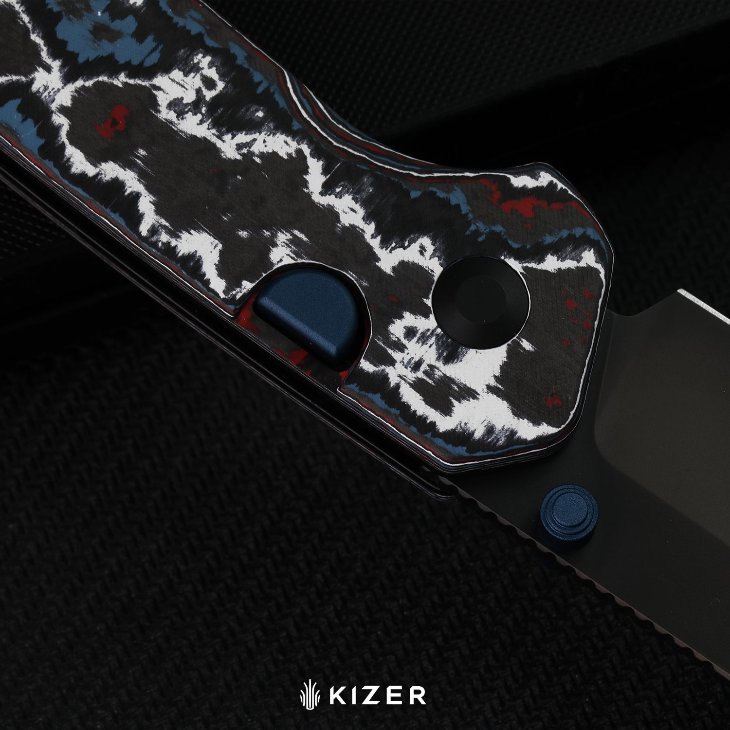 Madrac | Kizer Button Liner Lock™ | Norplex UltreX™ Micarta | 14C28N + Flat Grind | KizerV™ 3693BSA1